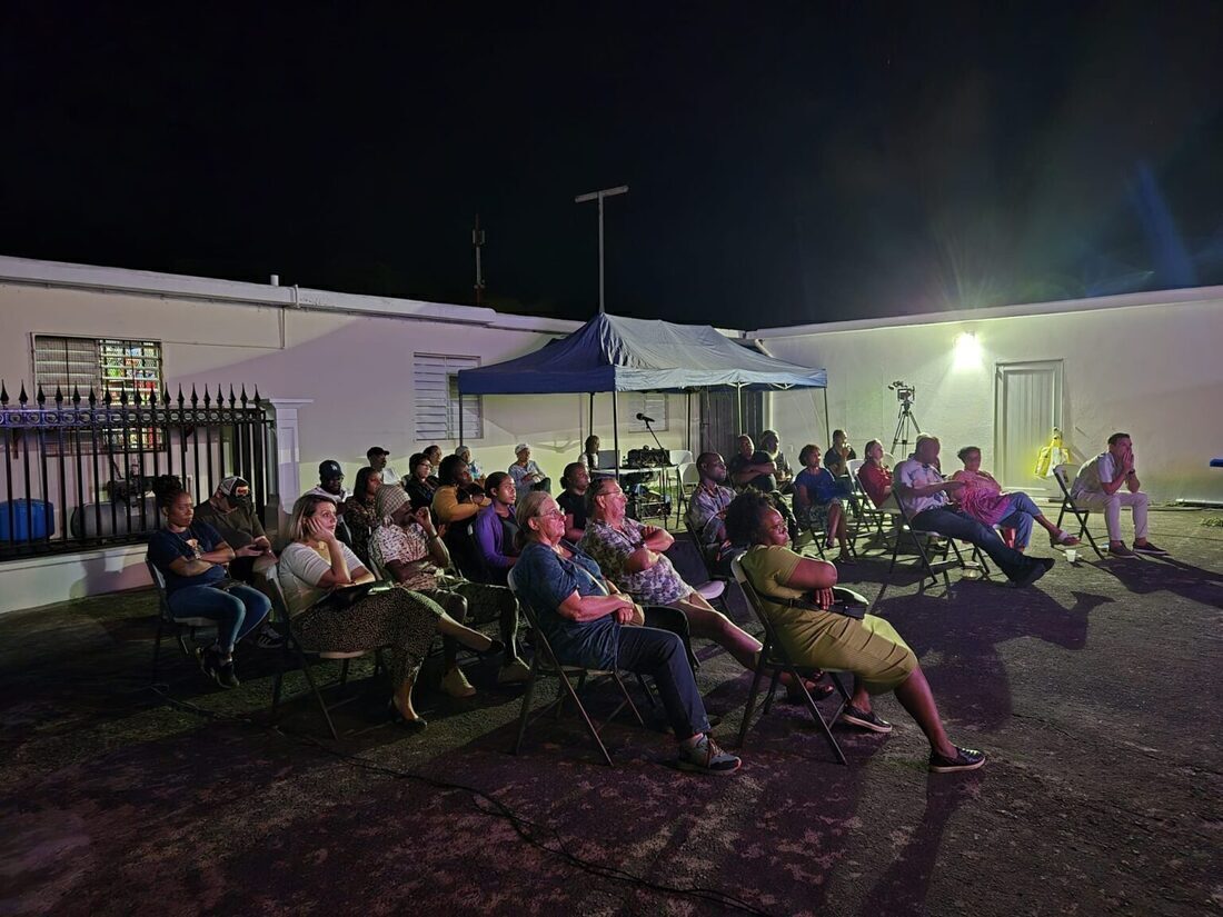 A Story of Bones community screening on 19 November at the Heritage House on St. Eustatius